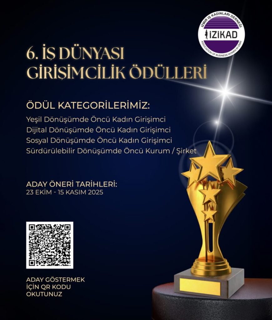 İZİKAD 6. İŞ DÜNYASI GİRİŞİMCİLİK ÖDÜLLERİ