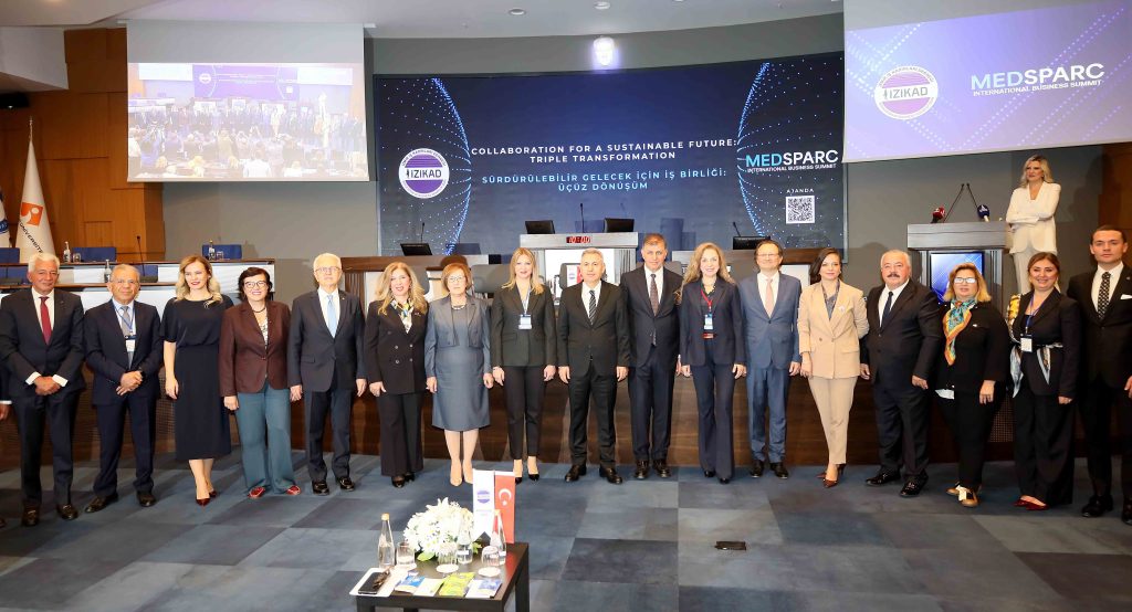 AVRUPA-AKDENİZ BÖLGESİ İÇİN SÜRDÜRÜLEBİLİR GELECEK / İŞ DÜNYASI MEDSPARC ZİRVESİ’NDE BULUŞTU